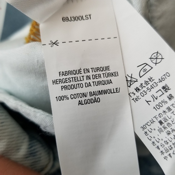 TOPMAN Nimbus Original Fit Jeans LIGHT BLUE Sz 36 - Picture 8 of 8